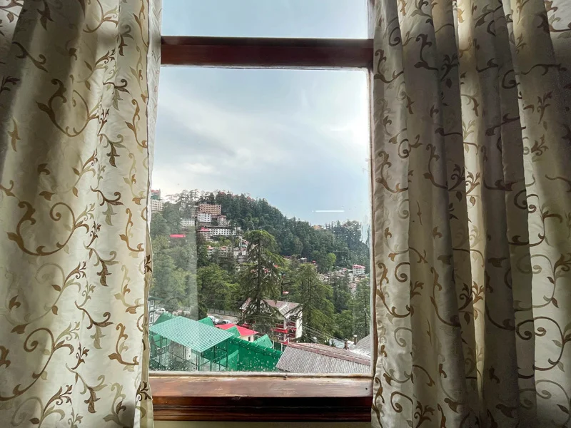 2 Star Hotel In shimla- Hotel Sukh Sagar-Window View